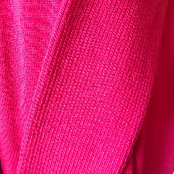 Vibrant Pink Cardigan Sweater - Picture 4 of 8